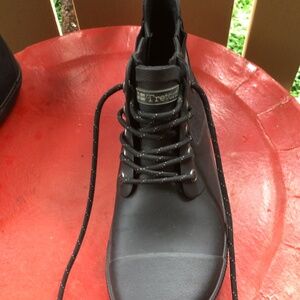 TRETORN Rubber with Canvas Detail Ankle Rubber Boots